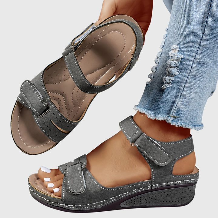 Crystal | Women's Orthopedic Sandals with Stretch Fit and Non-Slip Sole