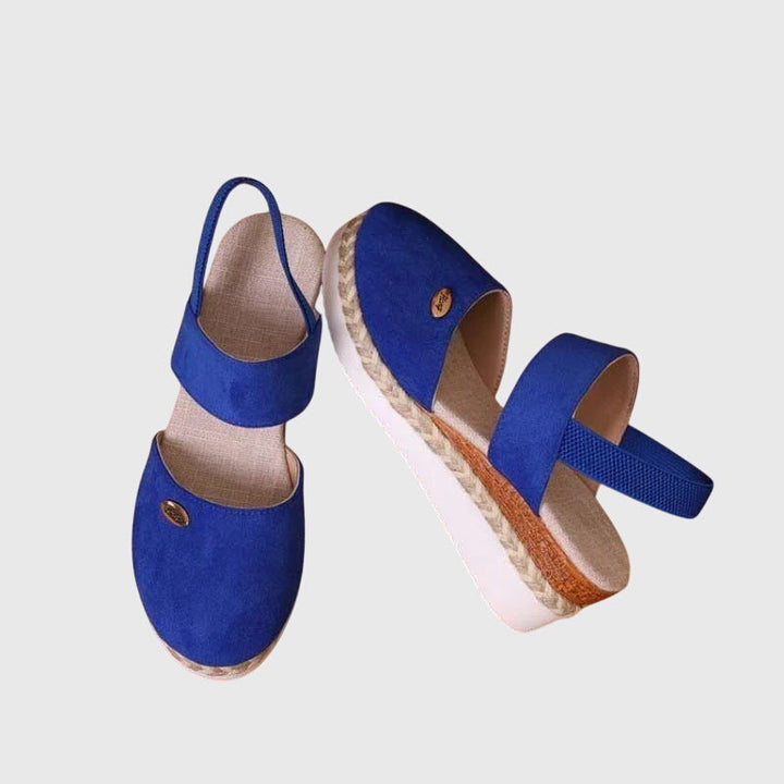 Harriet | Women's Cushioned Orthopedic Sandals with Wide Heel Base