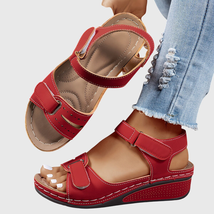 Crystal | Women's Orthopedic Sandals with Stretch Fit and Non-Slip Sole