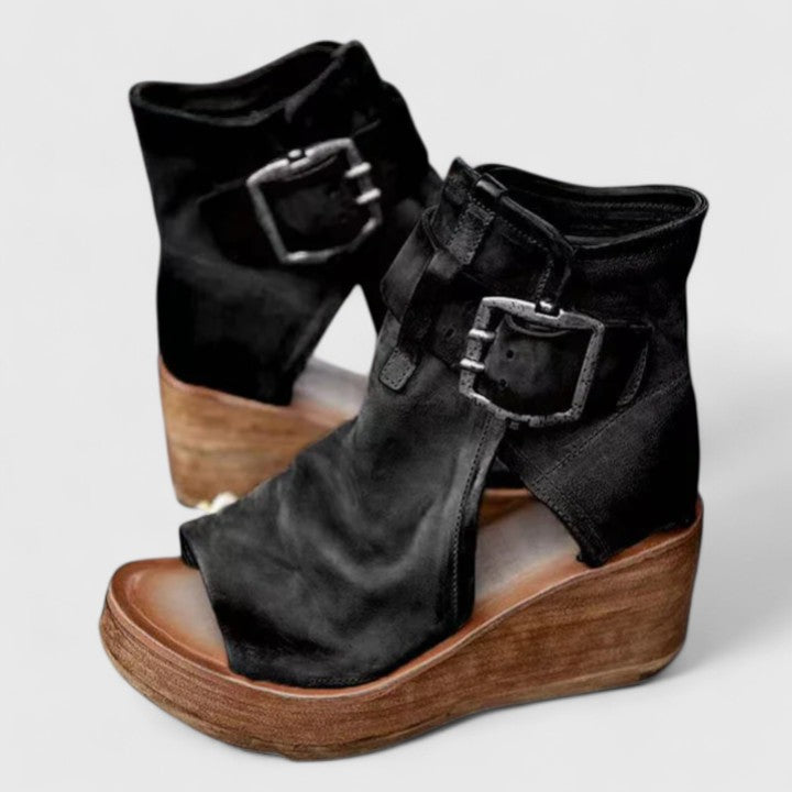 Jess | Women's Orthopedic Wedge Sandals with Three Arch Support