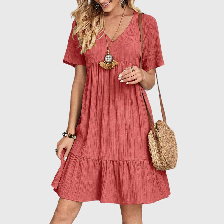 Jasmine | Women's Elegant Flattering Dress with Easy-Care Fabric
