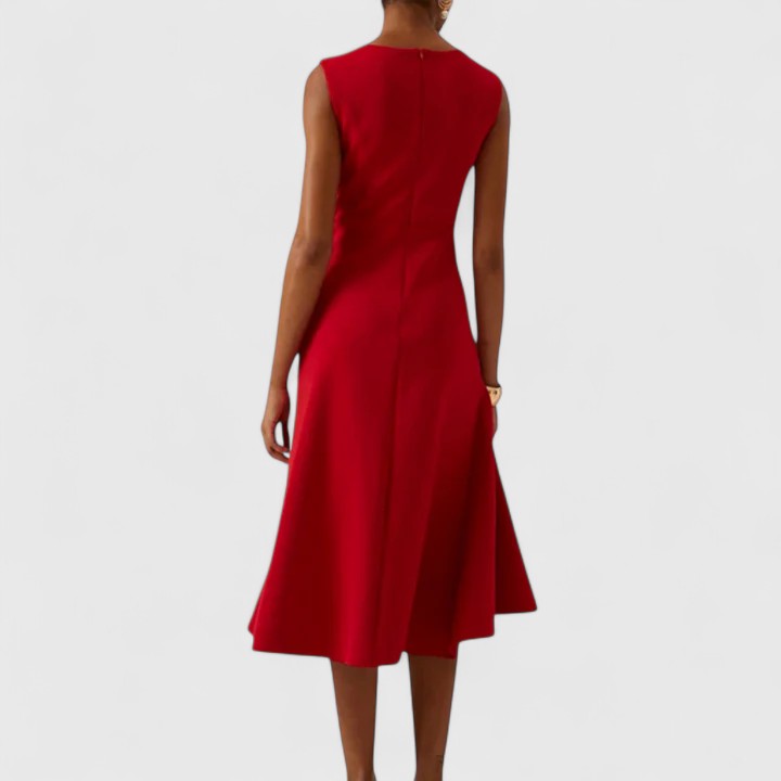 Mish | Women's Asymmetrical Draped Dress for Special Occasions