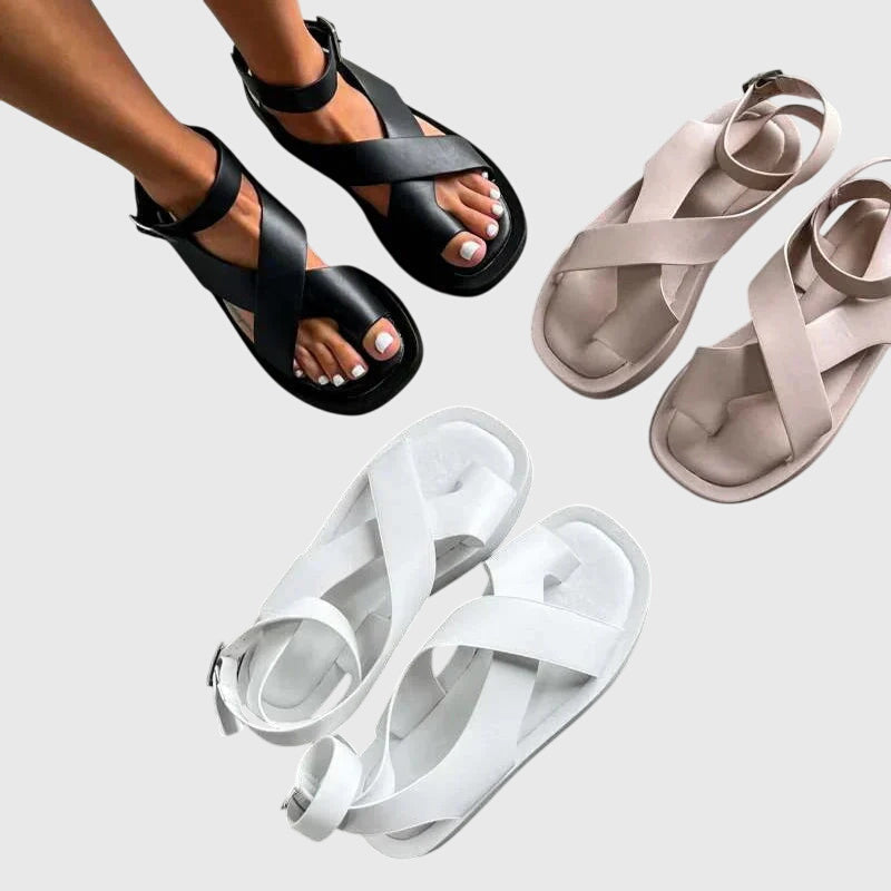 Tess | Women's Orthopedic Gladiator Sandals with Adjustable Straps and Cushioned Sole