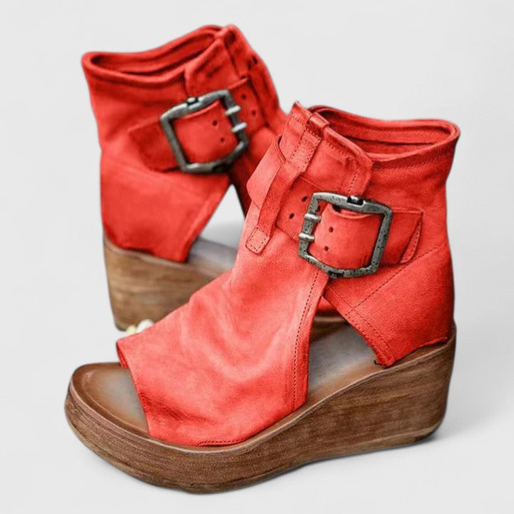 Jess | Women's Orthopedic Wedge Sandals with Three Arch Support