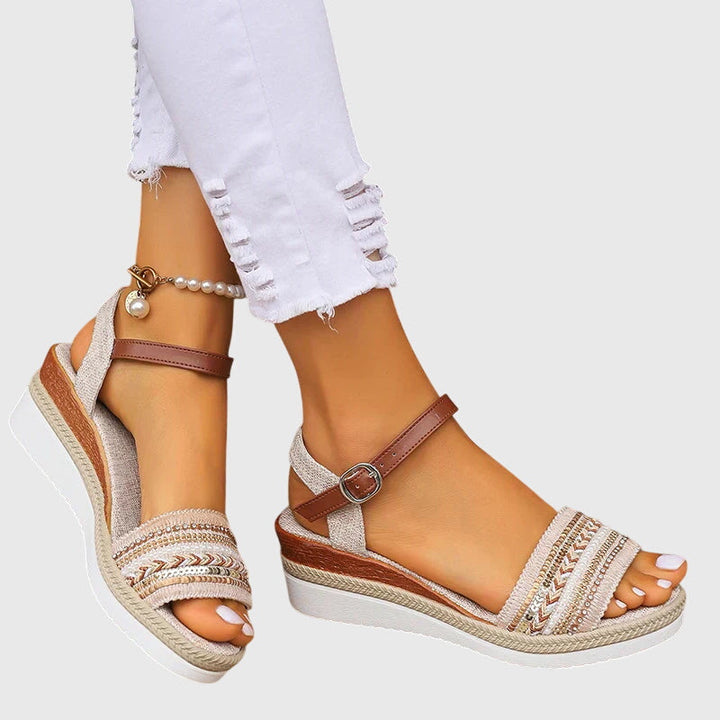Joselyn | Women's Cushioned Orthopedic Sandals with Adjustable Ankle Straps