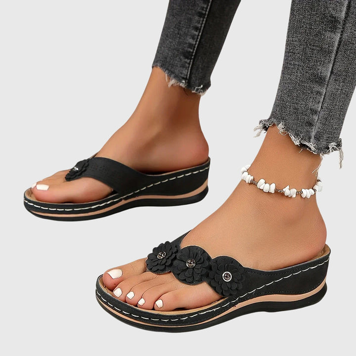 Alexis | Women's Orthopedic Arch-Support Flip Flops with Shock Absorption