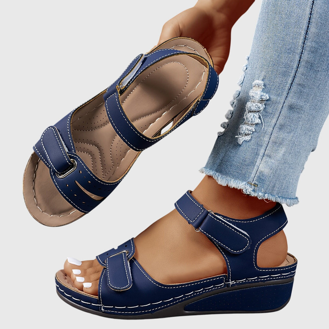 Crystal | Women's Orthopedic Sandals with Stretch Fit and Non-Slip Sole