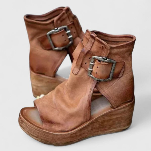 Jess | Women's Orthopedic Wedge Sandals with Three Arch Support