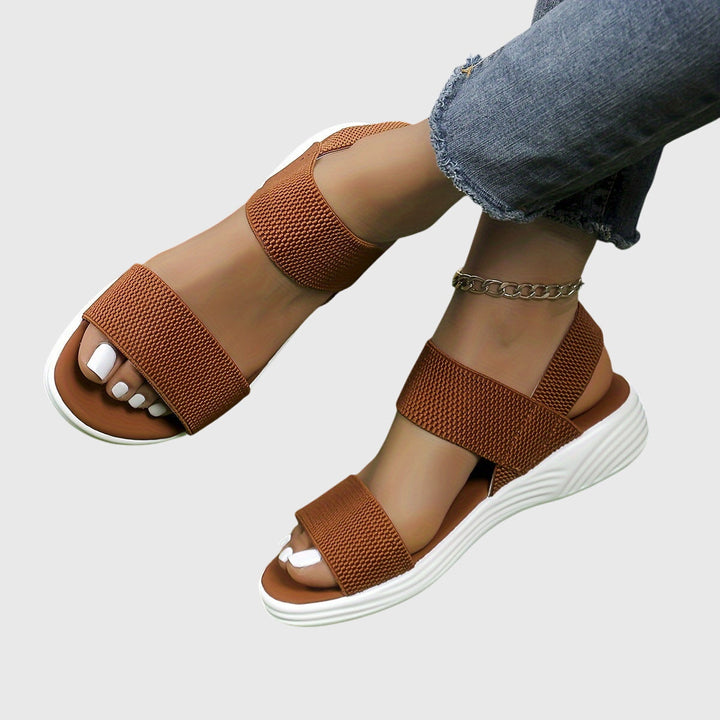 Emila | Women's Orthopedic Stretch Sandals with Adjustable Straps