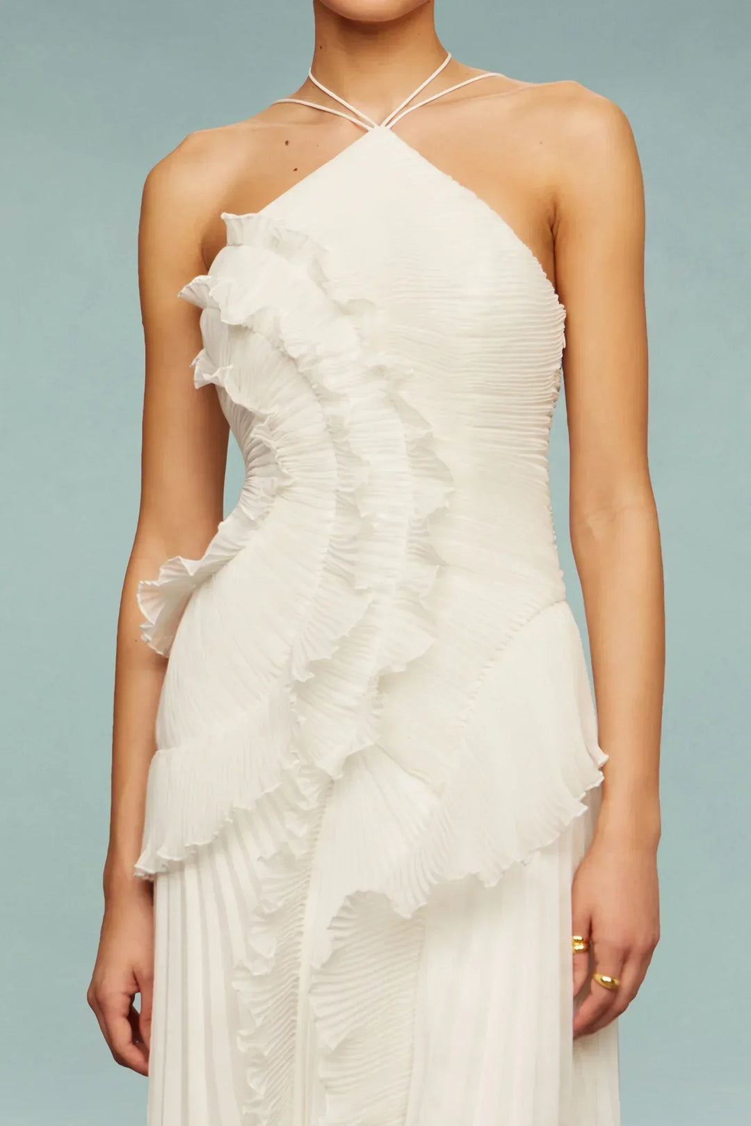 Emma Ruffle Maxi Dress