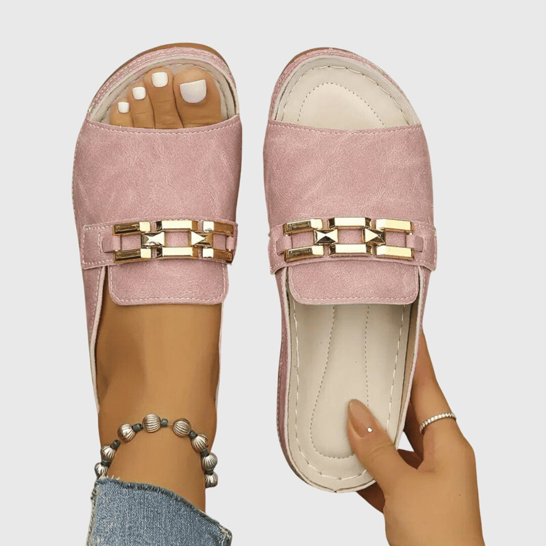 Beatrice | Women's Slip-On Orthopedic Sandals with Shock-Absorbing Sole