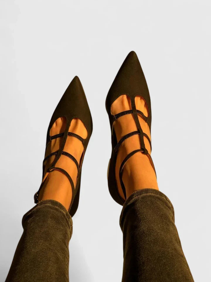 Lyn | Women's Orthopedic Supportive Heels with 4 cm Block Heel