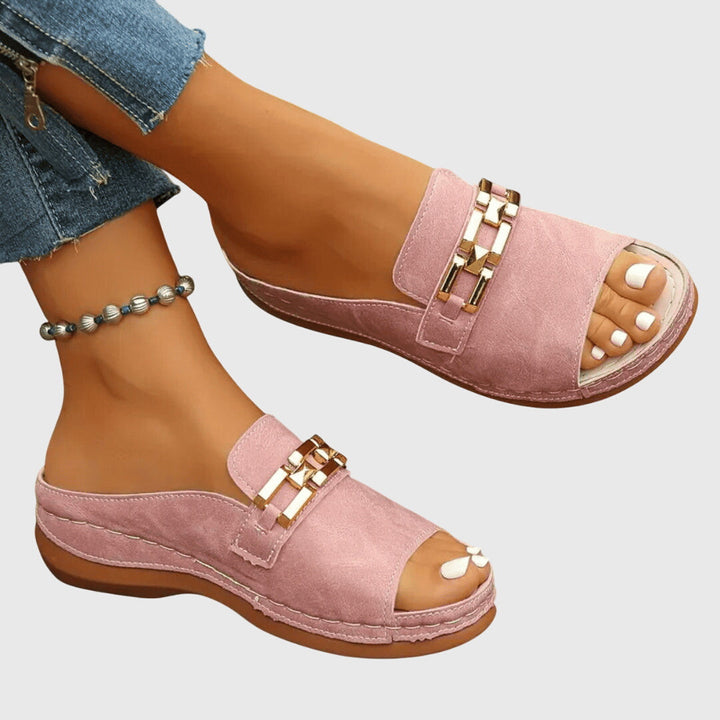Beatrice | Women's Slip-On Orthopedic Sandals with Shock-Absorbing Sole