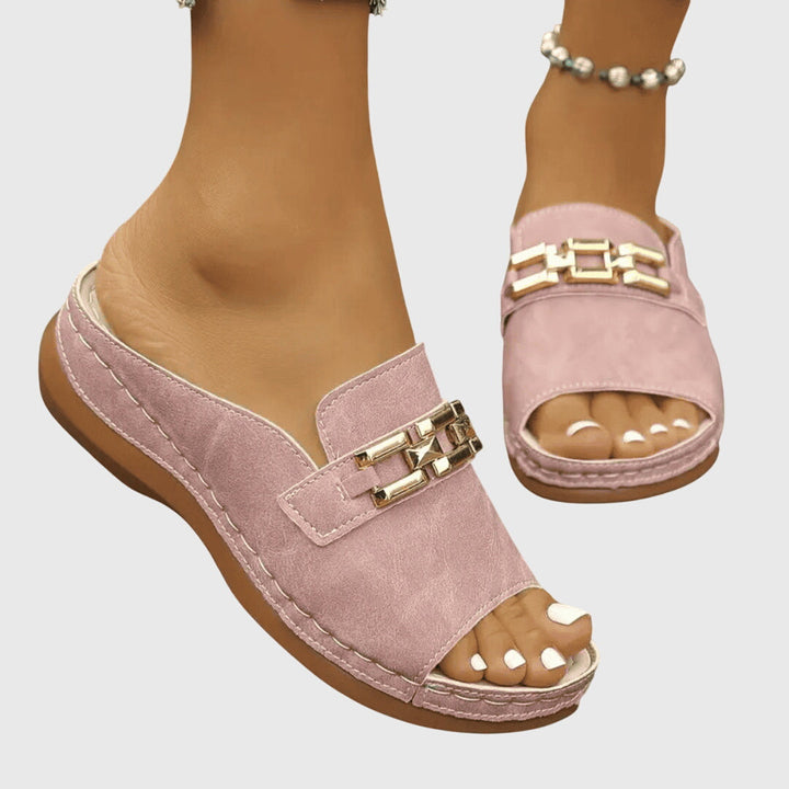 Beatrice | Women's Slip-On Orthopedic Sandals with Shock-Absorbing Sole