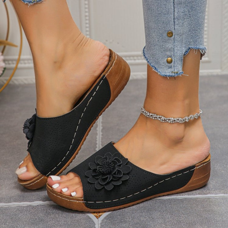 Senyva | Women's Orthopedic Wedge Sandals with Cushioned Arch Base