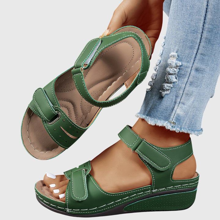 Crystal | Women's Orthopedic Sandals with Stretch Fit and Non-Slip Sole