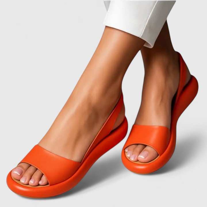 Emrynn | Women's Orthopedic Slip-On Sandals with Cushioned Insole and Back Strap