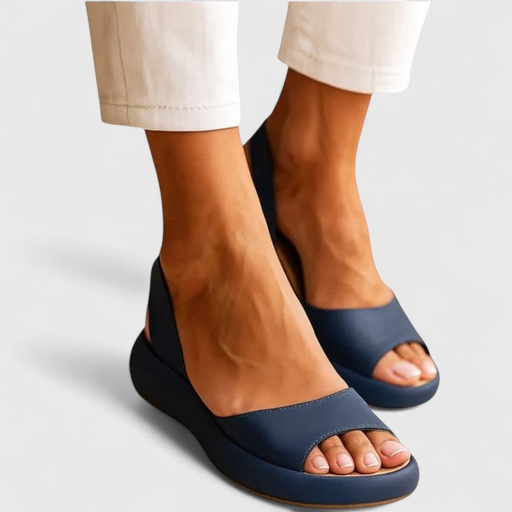 Emrynn | Women's Orthopedic Slip-On Sandals with Cushioned Insole and Back Strap