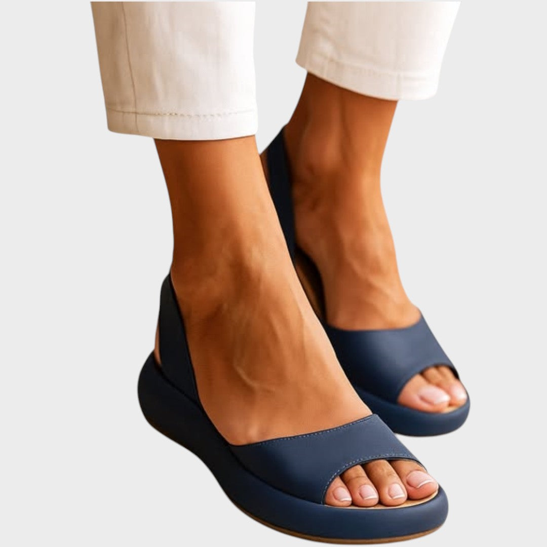 Caryzzaa | Women's Orthopedic Sandals with Padded Insole and Back Strap