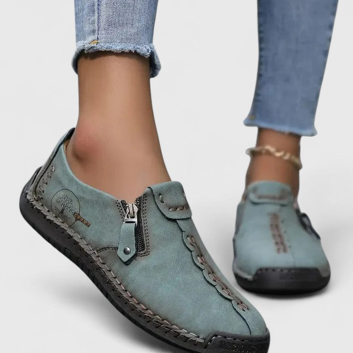 Laurien | Women's Wide Toe Box Shoes with Cushioned Insoles and Thin Soles