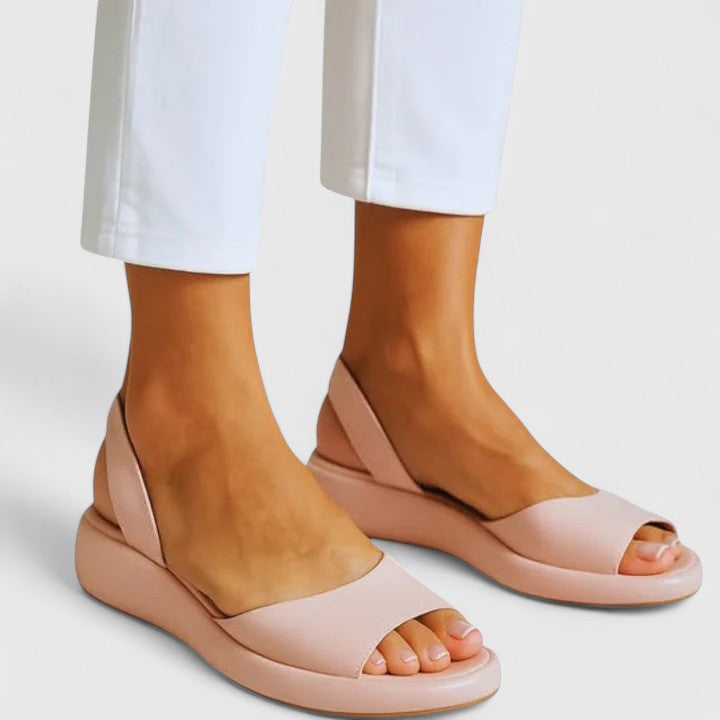 Emrynn | Women's Orthopedic Slip-On Sandals with Cushioned Insole and Back Strap