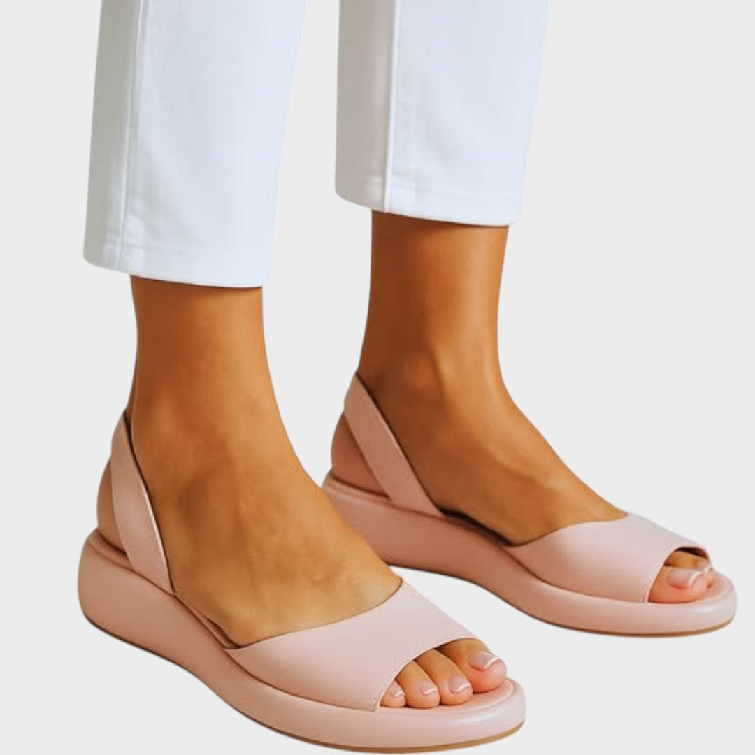 Caryzzaa | Women's Orthopedic Sandals with Padded Insole and Back Strap