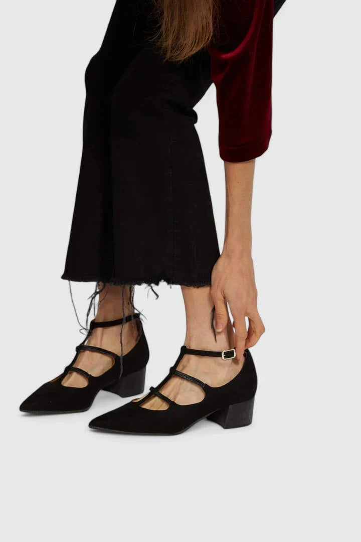 Lyn | Women's Orthopedic Supportive Heels with 4 cm Block Heel