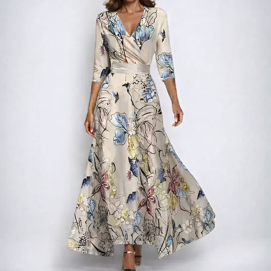 Celine – Floral Maxi Dress