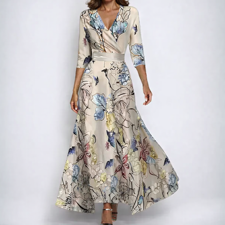 Celine – Floral Maxi Dress