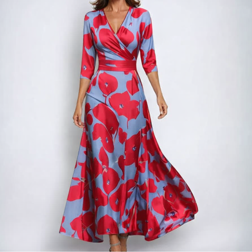 Celine – Floral Maxi Dress