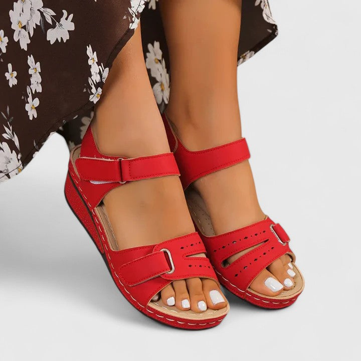 Guinevere | Women's Orthopedic Arch-Support Sandals with Adjustable Straps