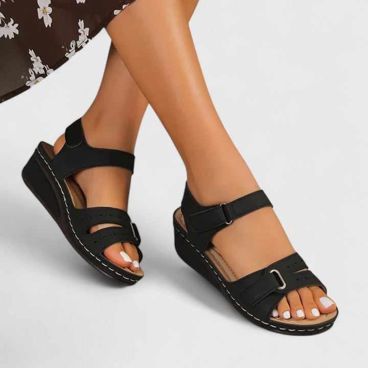 Guinevere | Women's Orthopedic Arch-Support Sandals with Adjustable Straps