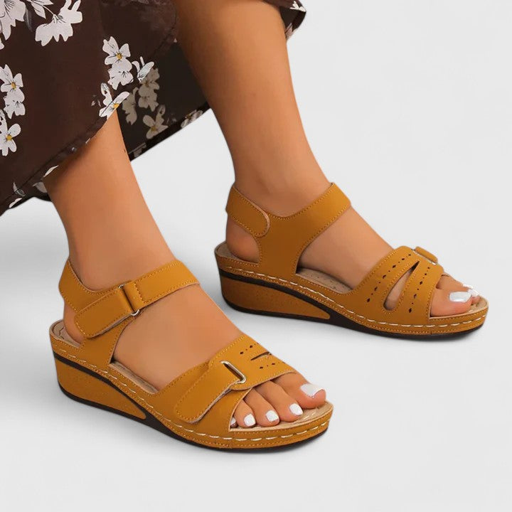 Guinevere | Women's Orthopedic Arch-Support Sandals with Adjustable Straps