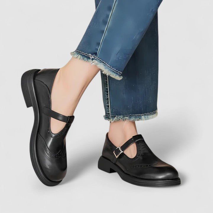 Louisa | Women's Classic Mary Jane Shoes with Non-Slip Sole and Orthopedic Insole