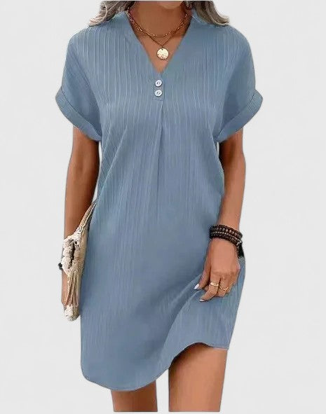 Deborah | Women's Comfortable Flattering-Fit Dress with Classic Design