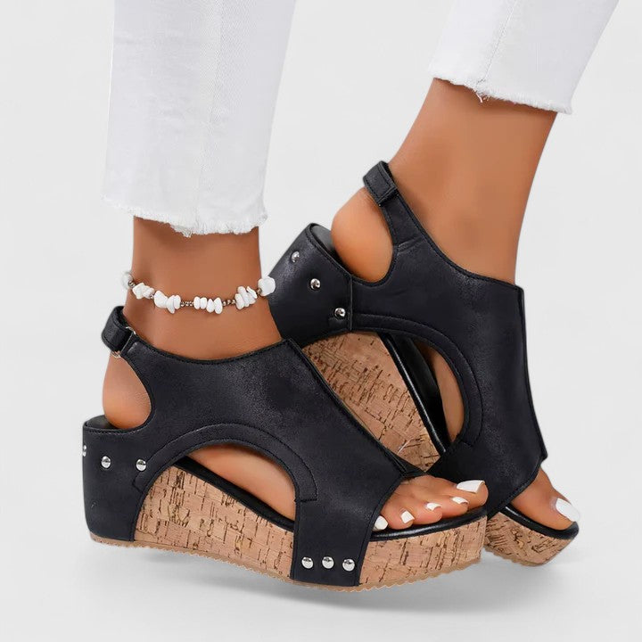 Jolyna | Women's Orthopedic Support Sandals with Comfort Footbed