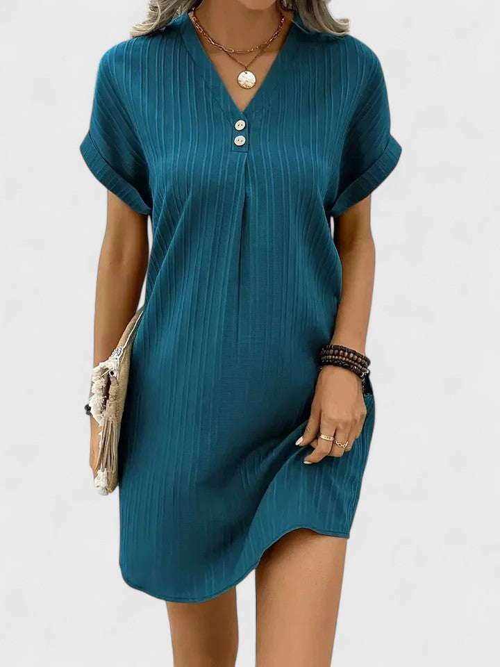 Deborah | Women's Comfortable Flattering-Fit Dress with Classic Design