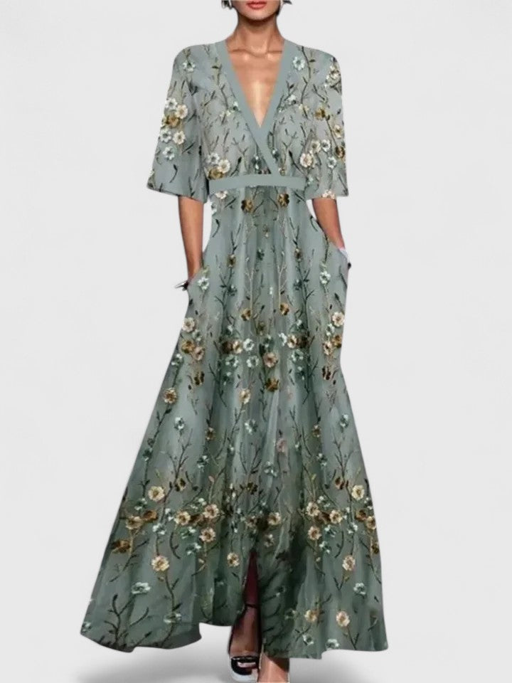 Aimee | Women's Elegant Maxi Dress with Flattering Silhouette