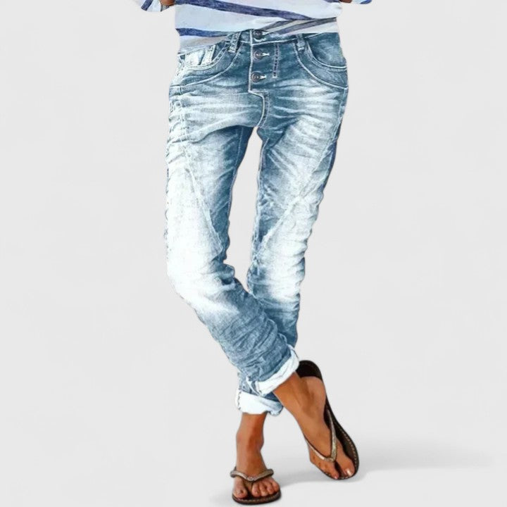Erin | Women's Modern-Fit Pants in Lightweight Breathable Fabric