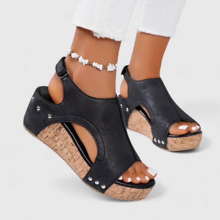 Jolyna | Women's Orthopedic Support Sandals with Comfort Footbed