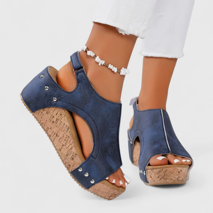 Jolyna | Women's Orthopedic Support Sandals with Comfort Footbed