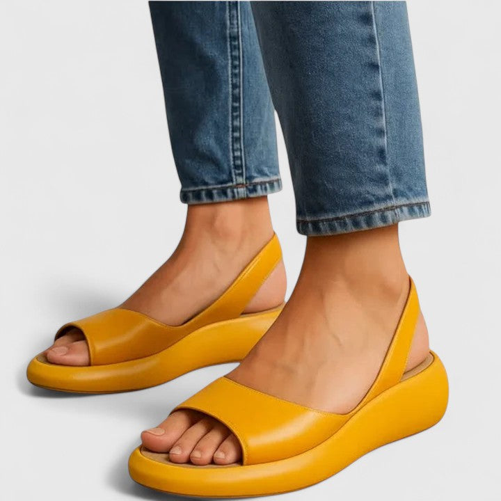 Emrynn | Women's Orthopedic Slip-On Sandals with Cushioned Insole and Back Strap