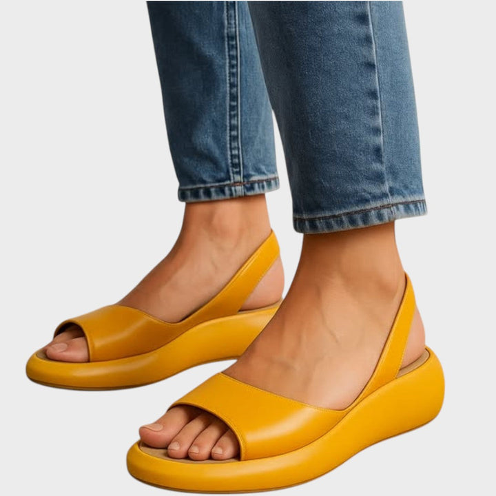 Caryzzaa | Women's Orthopedic Sandals with Padded Insole and Back Strap