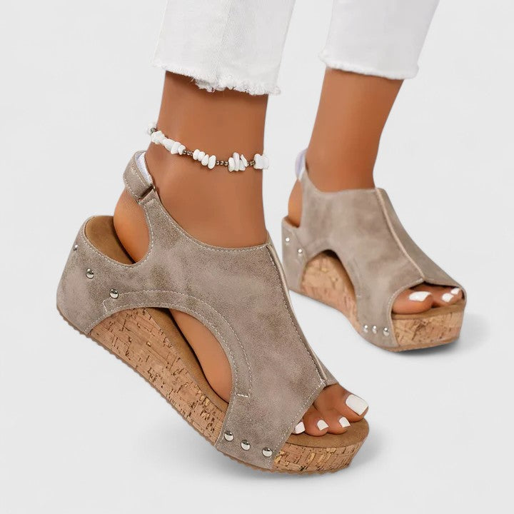 Jolyna | Women's Orthopedic Support Sandals with Comfort Footbed