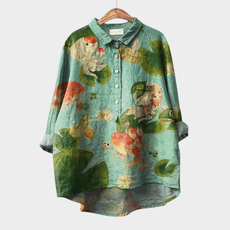 Siara | Women's Flattering-Fit Blouse for Daily Wear