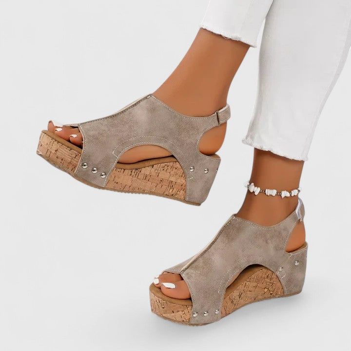 Jolyna | Women's Orthopedic Support Sandals with Comfort Footbed