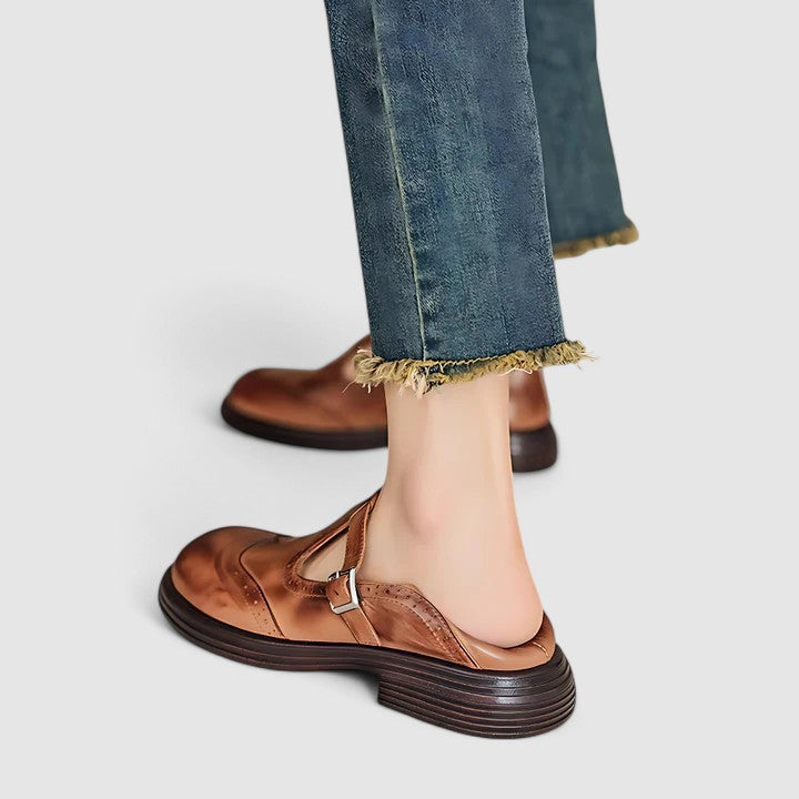 Louisa | Women's Classic Mary Jane Shoes with Non-Slip Sole and Orthopedic Insole