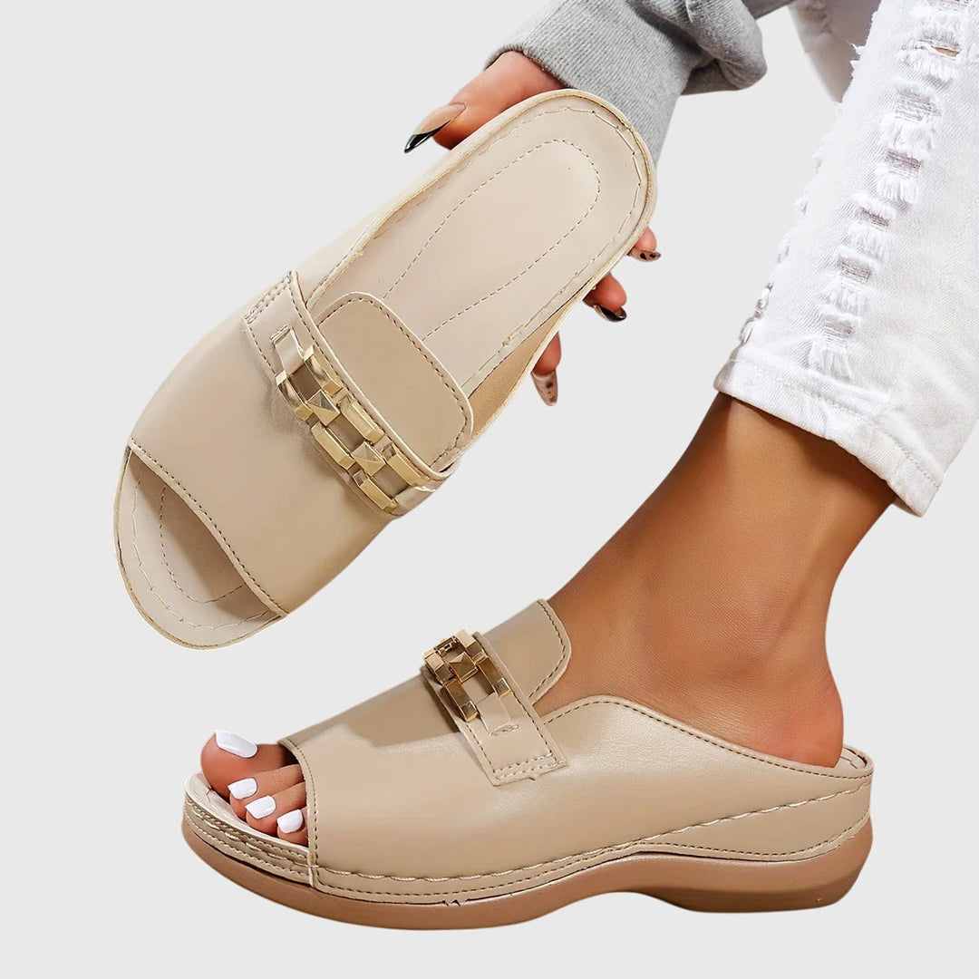Beatrice | Women's Slip-On Orthopedic Sandals with Shock-Absorbing Sole
