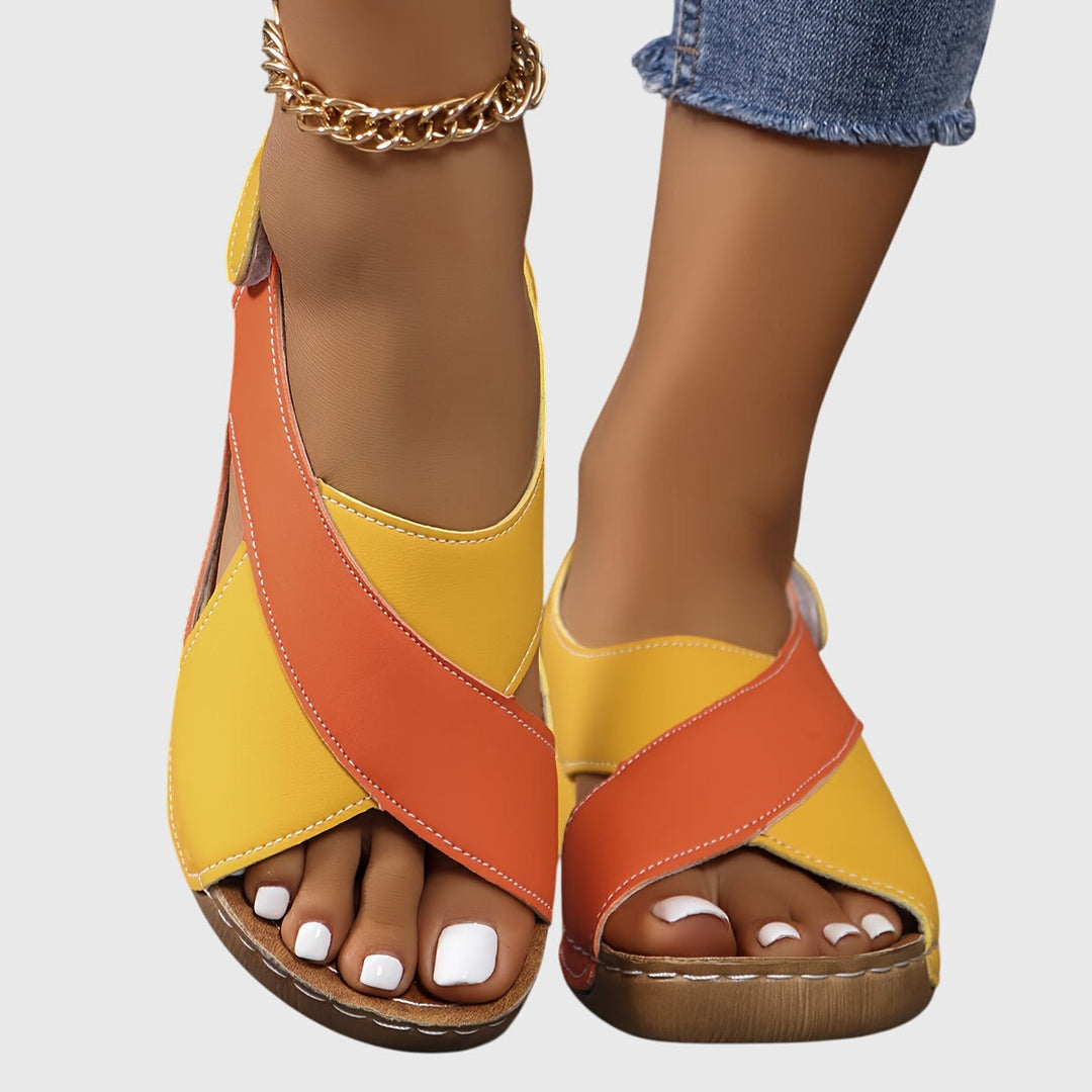 Ainsley | Women's Orthopedic Comfort Sandals with Adjustable Straps