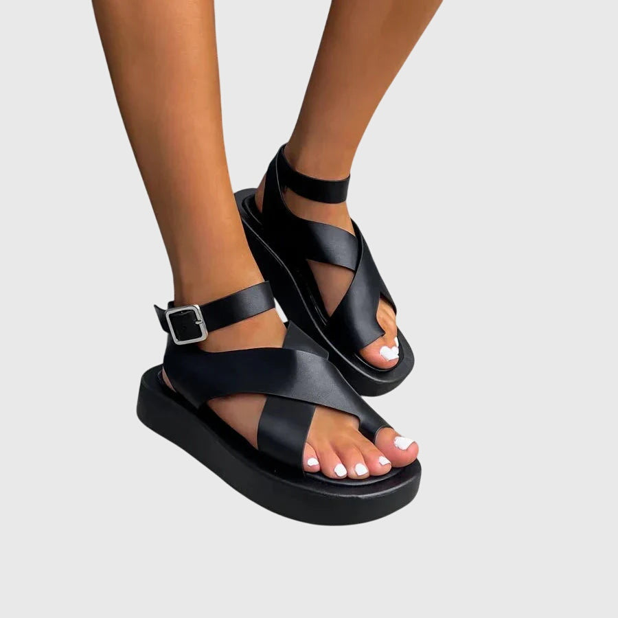 Tess | Women's Orthopedic Gladiator Sandals with Adjustable Straps and Cushioned Sole